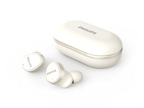 Refurbished - Excellent: Philips T4556 True Wireless ANC Earbuds (White) $14 + Free Shipping w/ Prime or $35+ Orders + 50% Off Code KQGFXEE3 Prime - image 1