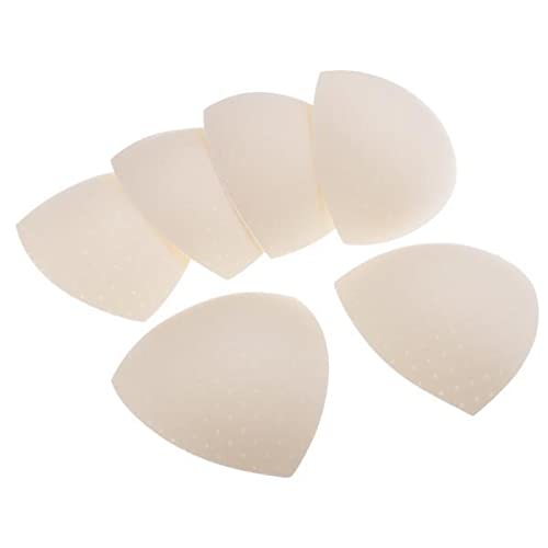 JAZZY PEARLS® 2x3 Pairs Triangle Sewing in Insert Soft Cup Removable Padded Brown Bra Cup Pads Foundations & Undergarments Sewing Crafts-image-28