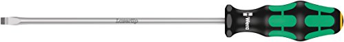 Image of Wera 05007621001 Kraftform Plus 334 Slotted Screwdriver, Lasertip, 6.5mm Head, 8 inch Blade Length