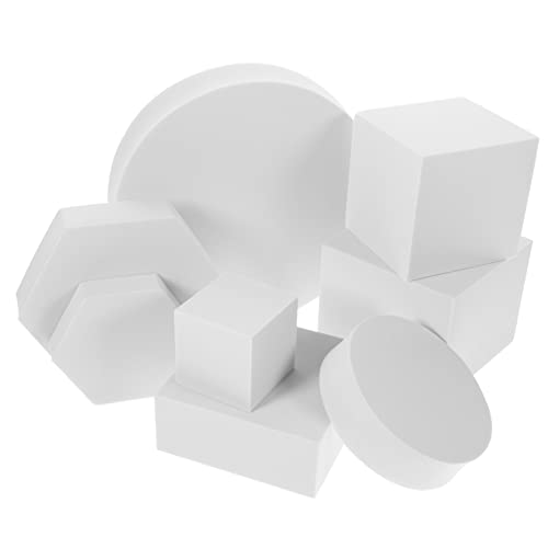 8pezzi Geometrici Cube Photo Props Per Fotografia Cosmetici Creativi e Decorazioni