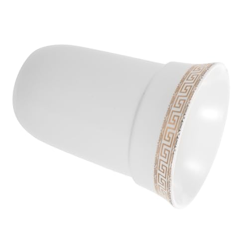 Brosse de toilette céramique avec support antidérapant pour WC de bureau - 2