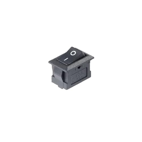 Interrupteur à bascule KCD11 3A mini commutateur ON OFF 2 pin noir pour réparation électronique