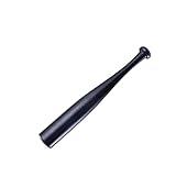 Secotan Wood Baseball Training Bat - Durable and Sturdy Wooden Bat - Ideal for Softball Hitting Practise - Versatile Design Bats (Matte Black, 17 Inch)