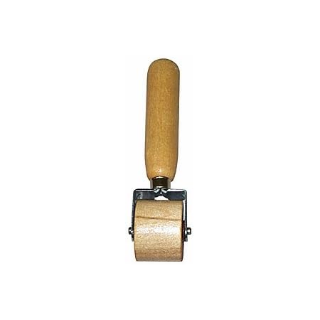 Dynamat 10005 Dyna-Roller Economy Hardwood Sound Deadener Installation Tool with Wood Handle Roller