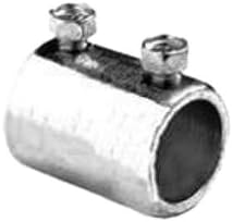 Bridgeport 245 2-Inch Set Screw Coupling, 10-Pack