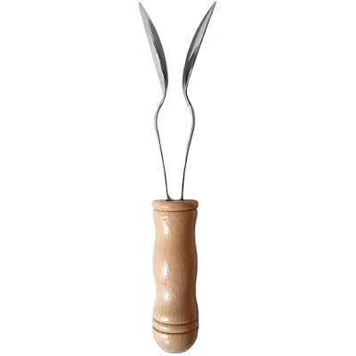 20 Pcs Wooden Rhythm Spoons Percussion Instrument, Beech Wood Handle, Metal Musical Spoons with Clear Sound, 7.9 in / 20 cm, for Orff Instrument, Lightweight, Easy to Grip