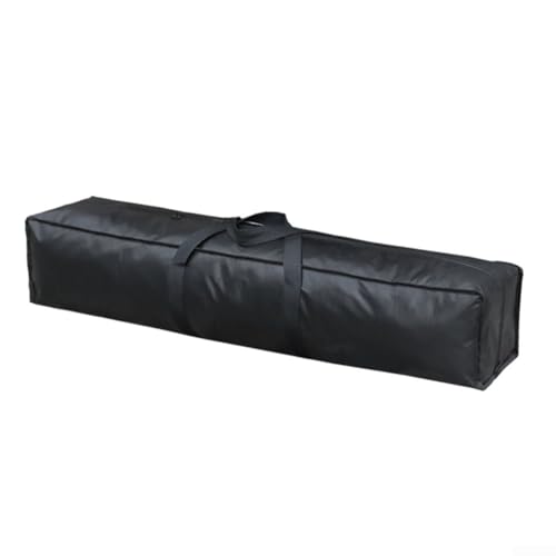 Durashmall Sac de rangement pour trépied - Longue bande pliable - Pochette de transport pour tapis, couvertures de sol, équipements de photographie, trépieds - Noir - 120 x 25 x 25 cm