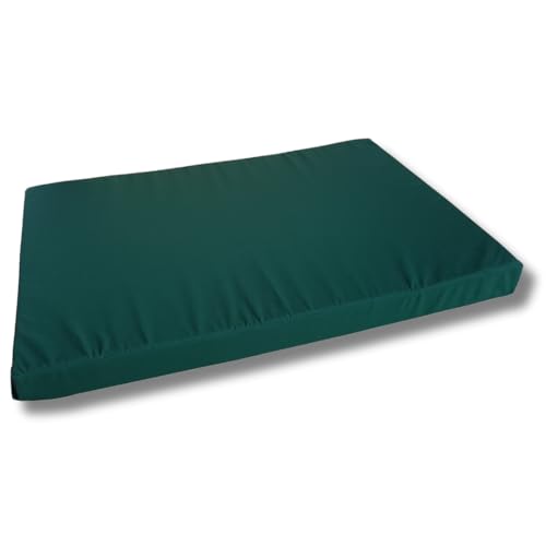 Natalia Spzoo Coussins Matelas pour Canapé Palette Siège (Assise avec Fermeture éclair, Vert)