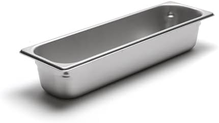 Central Exclusive 300 Series 22 Gauge Steam Table Pan, Half-Size Long, 7 Qt.