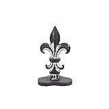 Zvasti Cast Iron Door Stopper. Fleur De Lis Door Stopper Decorative Door Stopper for Home and Office. Decorative Door Stop Cast Iron. Decorative doorstops Wedge