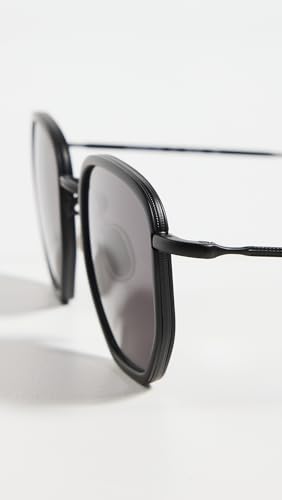 Illesteva Hunter Ace Matte Black Sunglasses4