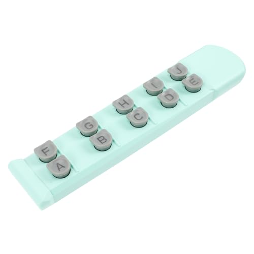 Hoement ギターの指 ギターツール アーアクセサリー ギター練習用品 ギターハンドエクササイザー ギター用品 ギターテストトレーナー グリッド練習ツール ギタートレーナー 腹筋 Green