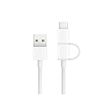 [2-Pack 3.3ft] ZMI 2-in-1 USB-C & Micro-USB Combo Cables, Charge/Sync for Samsung Galaxy S10/S10e/S10 Plus/S9/S9 Plus/S8/S8+/S7/S7 edge/S6/S6+/S6 edge/S6 edge+/S5/S4/Note4 to 9, Google Nexus, Moto, LG