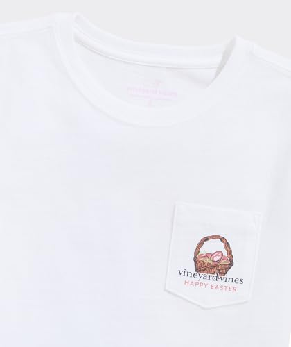 vineyard vines Girls' Easter Dog Short-Sleeve Pocket Tee4