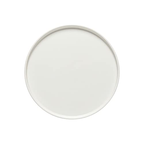 Costa Nova Ceramic Stoneware 12'' Charger Plate - Redonda Collection, White | Microwave & Dishwasher Safe Dinnerware | Food Safe Glazing | Restaurant Quality Tableware