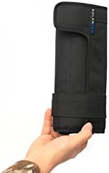 Rolanpro Lens Hood Telephoto Lens Folding Hood for Canon Nikon Sony Sigma Tamron 400mm f/2.8, 600mm f/4, 800mm f/5.6 SLR (L)-#Black Waterproof