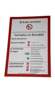 Poster NON USARE IN CASO DI INCENDIO con ascensore logo barrato