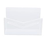 [TAILLE IDÉALE] Avec des de 6,0 x 2,6 x 3,9 pouces, cet organisateur de courrier peut contenir des articles jusqu'à 2,5 pouces de large, offrant un rangement pratique dans n'importe quel espace.