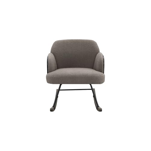 Sillón Mecedor Boucle Taupe miniatura 3