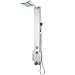 Blue Ocean 48” Stainless Steel SP822322 Shower Panel Tower with Rainfall Shower Head and Spout