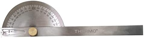 Buy Awakingdemi Stainless Steel 180 Degree Protractor Angle Finder ...