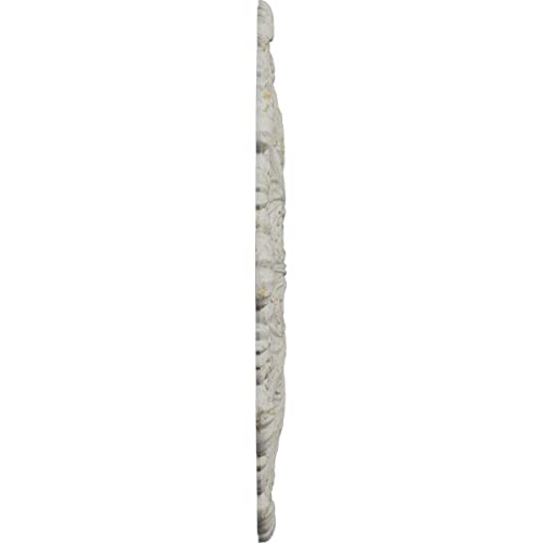 Image of Ekena Millwork CM31DUPCC - 31 inchOD x 1 1 /2 inchP Durham Ceiling Medallion (Fits Canopies up to 4 1 /4 inch) - Ceiling Medallion, Pot of Cream Crackle