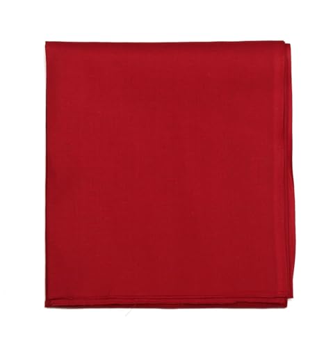 ASHIRWAD 100% Cotton Fabric Poplin Cotton Cloth for Puja Hindu Pooja God Aasan, Coconut, Statue Shankh Wrap | AE000192-03 (Maroon, 1 Yard)