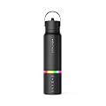 LITFLASK Smart Water Bottle with Premium Bluetooth Speaker, Portable Charger, LED Light, Stainless Steel, Mix & Match Colors, 20oz - Oprah's Favorite Things 2024