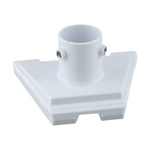 Adaptateur de tuyau blanc pour raccordement de conduits ronds FACAIIO - 5