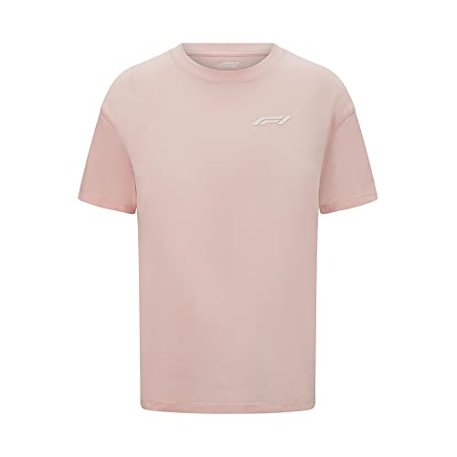 T-shirt F1 Pastel au design minimaliste rose et coupe unisexe XL