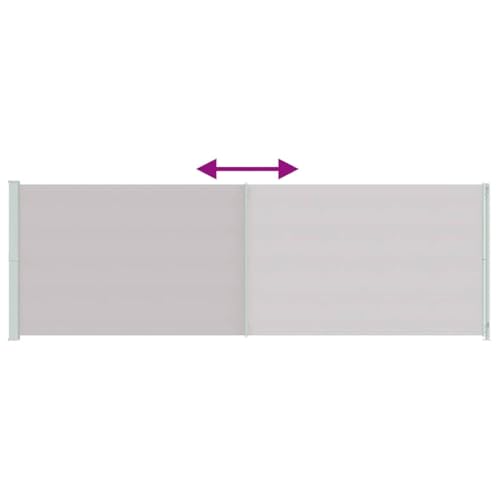 Store latéral extensible résistant aux intempéries pour jardin et balcon