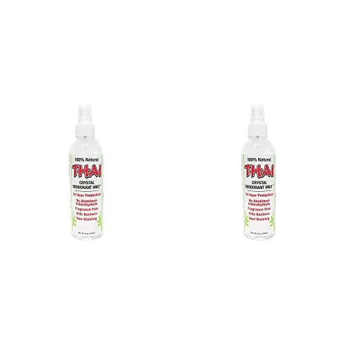 THAI Natural Crystal Deodorant Mist Spray (8 Fluid Ounces