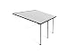 Produktbild Palram Canopia Feria Terrassenüberdachung, Grau, 546 x 295 x 305 cm