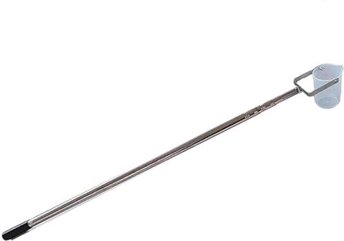 SFSLBFB Telescopische watermonsternemer, 500 ml waterbemonsteringspool sampler staaf, waterbemonstering dipper systeem, voor milieucontrole, waterkwaliteit monstercollectie, 1,11 m-3 m/3,6ft-9,8ft