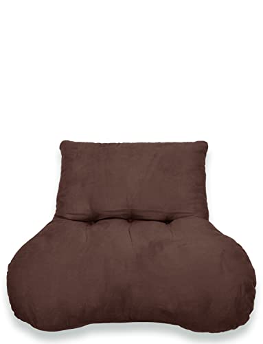 Image of Chums Faux Suede Back Rest Lumbar Support Cushion