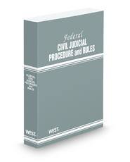 Federal Civil Judicial Procedure and Rules, 201... 0314900284 Book Cover