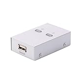 Partage automatique - en utilisant cet appareil, 1 périphérique USB peut être partagé avec 1 à 2 ordinateurs peuvent partager 1 imprimante, ce qui nous permet de réduire les dépenses en équipement de bureau et d'économiser beaucoup d'espace, partage d'imprimante