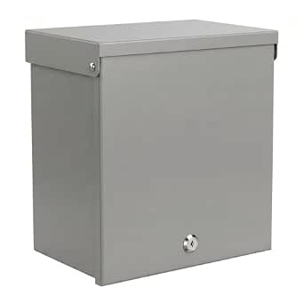 ELNMBJES 16 × 12 × 6-Inch NEMA 3R Outdoor Electrical Enclosure