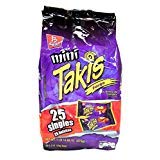 Product Of Barcel Takis , Mini Fuego Bag , Count 25 (1.2 oz) - Chips / Grab Varieties & Flavors - PACK OF 3