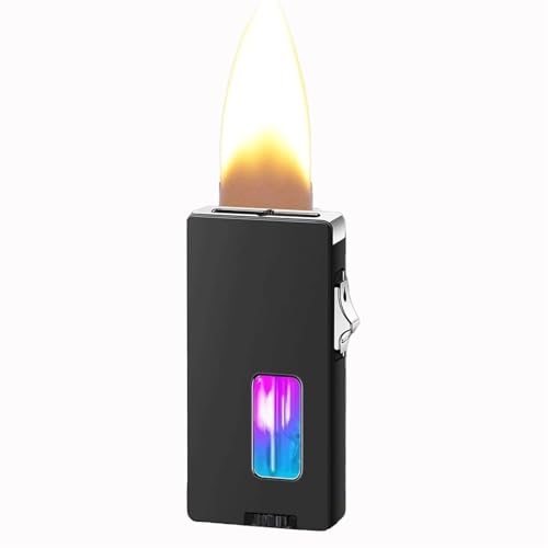Encendedor de butano con sensor de gravedad y llama suave miniatura 1