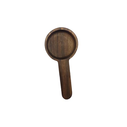 kesurpae Cucchiaio dosatore multiuso per caffè e cucchiaio in legno per caffè macinato e da bar per la casa con manico lungo in legno per negozi di tè. Per da tavola macinato, 8 g