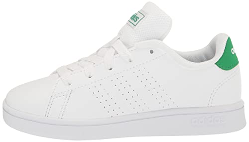 Adidas Advantage Tennis Shoe, Ftwr White/Green/Core Black, 6 Us Unisex Big Kid #TOP7