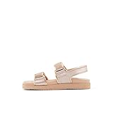 ALDO Women's EOWILIWIA Flat Sandal, Rose Gold, 9