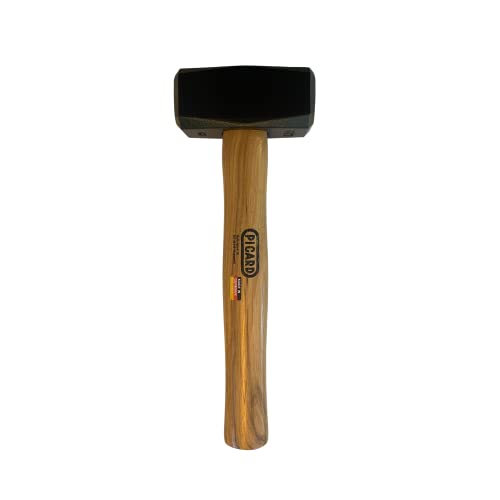 Club Hammer German Made with Hickory Handle 1500g Black/Brown