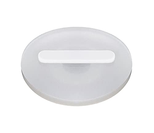 Image of Icon 14808 Spin Fitting, Patch, .97 inch Pilot x 1.9 inch OD, White