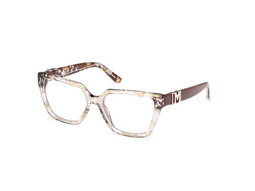 Guess by Marciano Damen Guess by Marciano GM50028 050 Optische Fassungen Acetat Braun  Quadratisch Normal