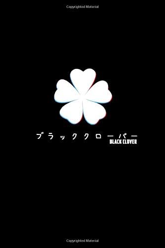 Black Clover: 5 leaf grimoire notebook journal Paperback – January 2, 2020