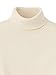 Paul Fredrick Men's Supima Cotton Turtleneck Ivory Extra Large