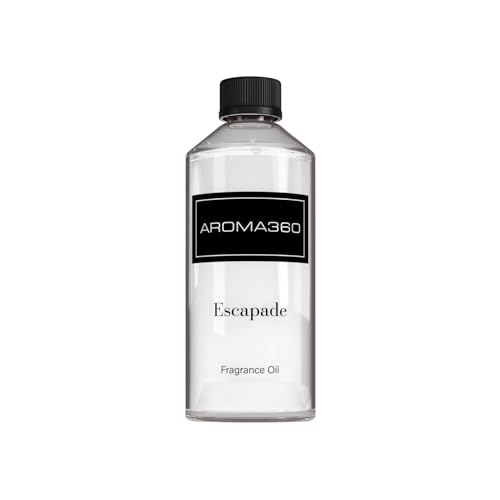 Aroma360 - Escapade Fragrance Oil Scent - Luxury Aromatherapy Scent Diffuser Oil - Hints of Lemon,...