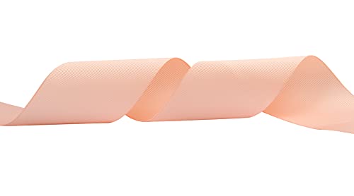 AVANAVA 50mm Wide Grosgrain Ribbon - 45 Meters, Ideal for Gift Wrapping Hair Bows, Home Decor, Flower Arrangement (203-Coral Pink) - Image 2